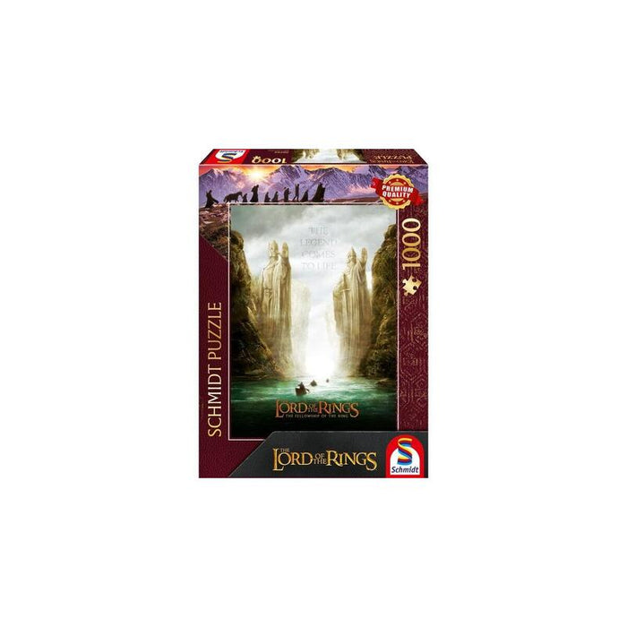 Schmidt Spiele El Señor De Los Anillos - La Comunidad Del Anillo, Puzzle 1000 Piezas 58549