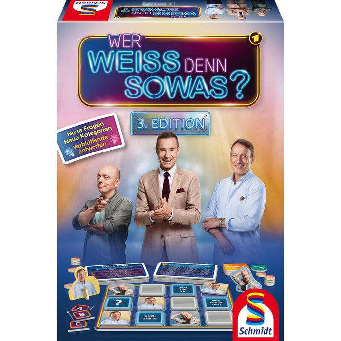 Schmidt Spiele ¿Quién Sabe Algo Así? Tercera Edición, Juego De Preguntas. 49485