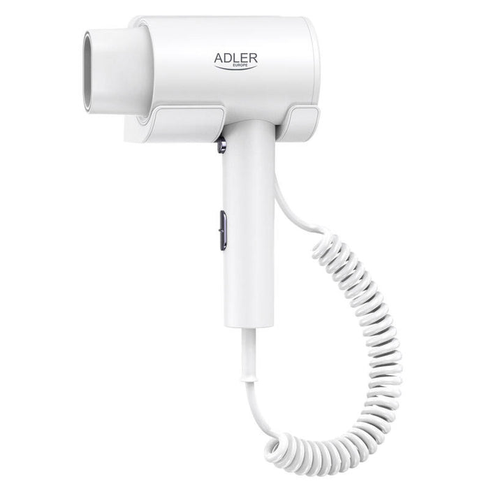 Secador De Pelo De Pared Adler Ad 2285, Blanco