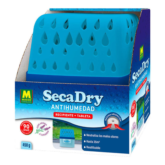 Secadry Antihumedad Recipiente Drops + Tableta 450 G