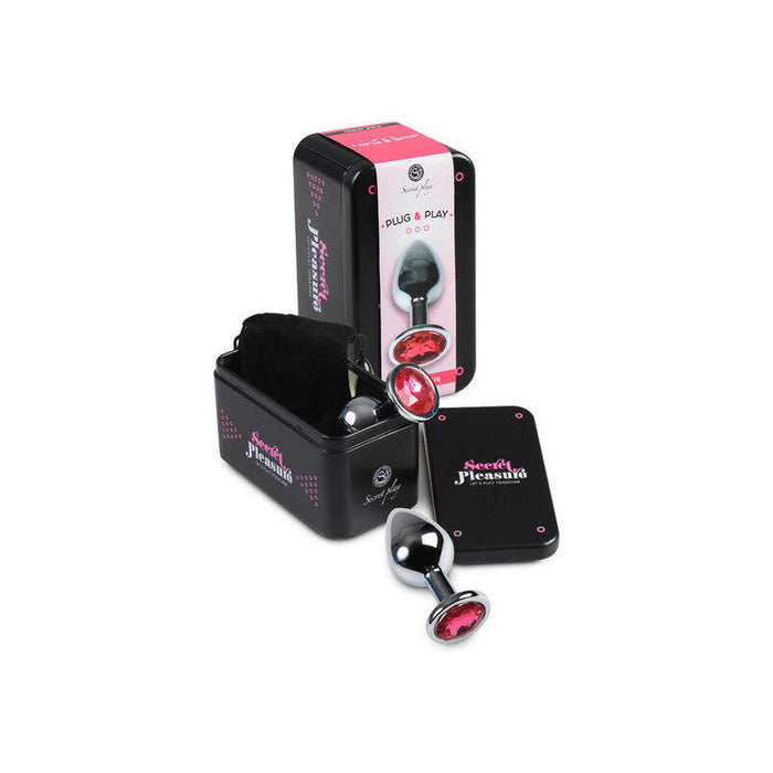 Secretplay - Plug Anal Fucsia 8cm