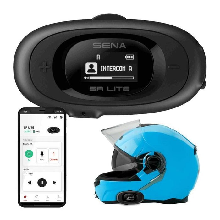 Sena Moto Intercomunicador 5rlite-01 Para 1 Casco