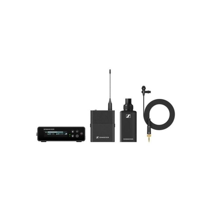 Sennheiser Ew-Dp Eng Set (R1-6) - Conjunto De Cámaras Con Transmisor Enchufable Y Transmisor Miniatura Con Micrófono Me 2, 520-576 Mhz