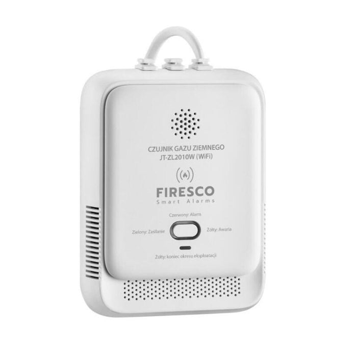Sensor Gazu Ziemnego Jt-Zl2010w Con Función Komunikacji Tuya / Smart Life, Sensor Gazu Con Wbudowanym Módulo Lacznosci Wifi,Sensor Gazu Ziemnego