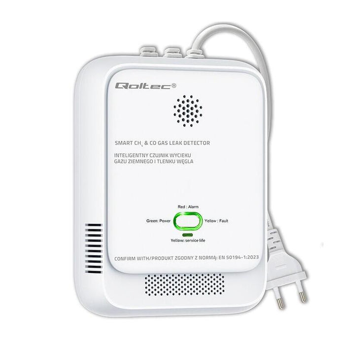 Sensor Wycieku Gazu Y Tlenku Carbón Alarm 85db Led