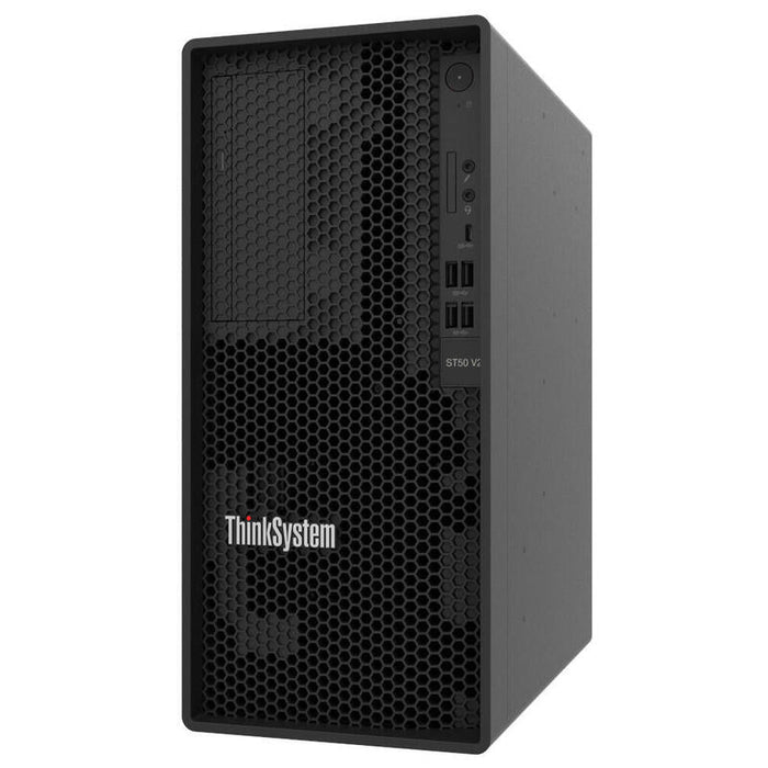 Servidor Torre Lenovo Thinksystem St50 V2 7d8j  5u 1 Vía 1 X Xeon E-2324g / 3.1 Ghz Ram 16 Gb Ssd 2 X 960 Gb Uhd Graphics P750 Gige Sin So Monitor: Ninguno