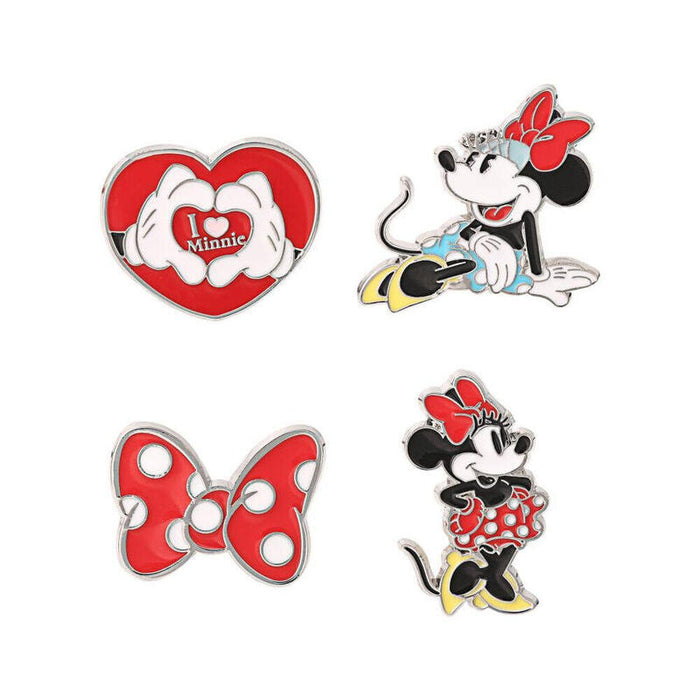 Set 4 Pins Minnie Disney