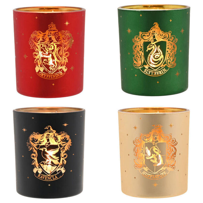 Set 4 Portavelas Casas Hogwarts Harry Potter