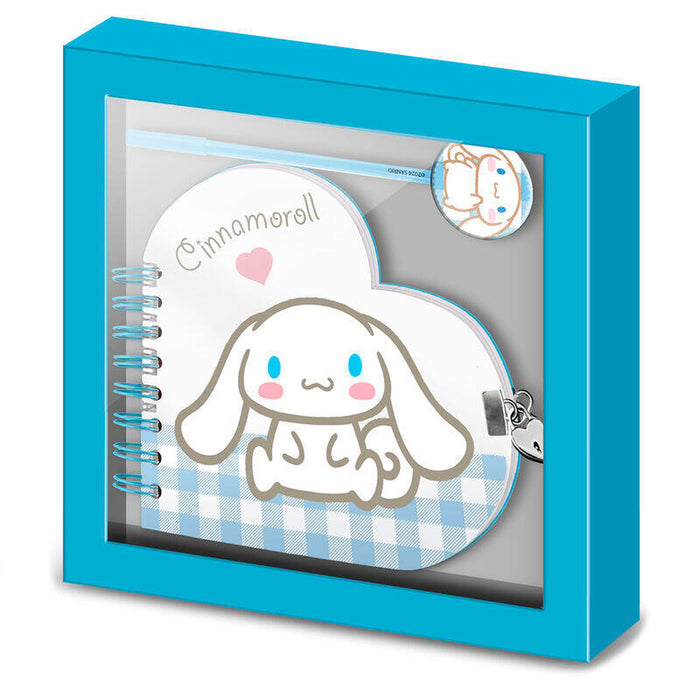Set Diario + Boligrafo Cinnamonroll Hello Kitty