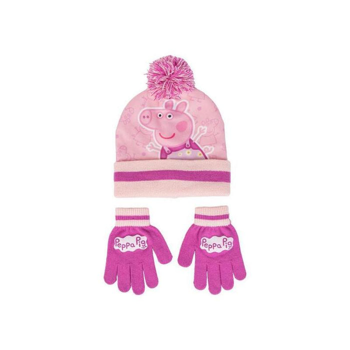 Set Gorro Y Guantes Peppa Pig