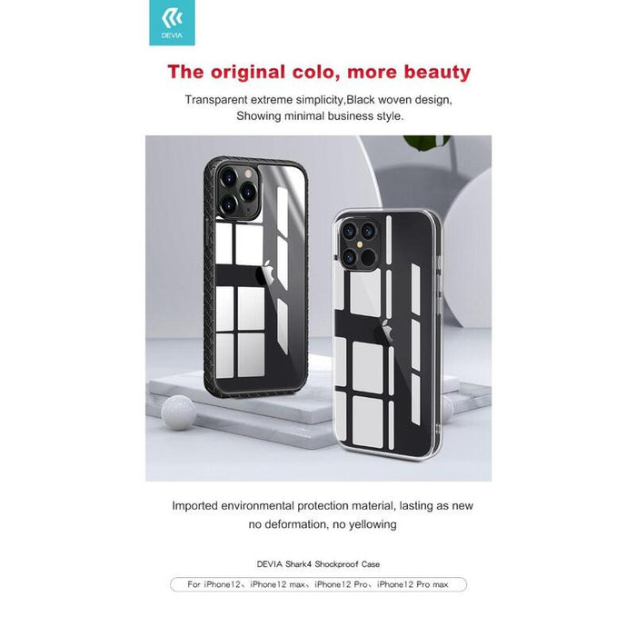 Shark4  Shockproof Case For Iphone 12 & 12 Pro
