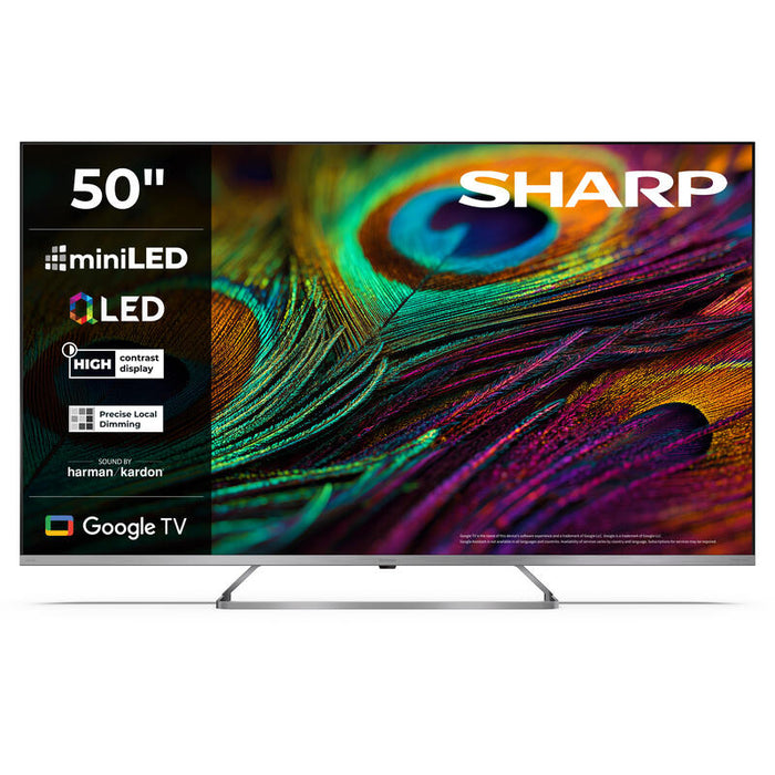 Sharp 50jp7265e 50" (126cm) 4k Ultra Hd Qled Miniled Google Tv