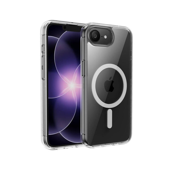 Funda Belkin Sheerforce Clear Lite Magnética Para Iphone 17e Y Iphone 16e, Compatible Con Magsafe, Bordes Realzados, Protección Grado Militar Contra Caídas, Agarre Lateral Seguro, Transparente