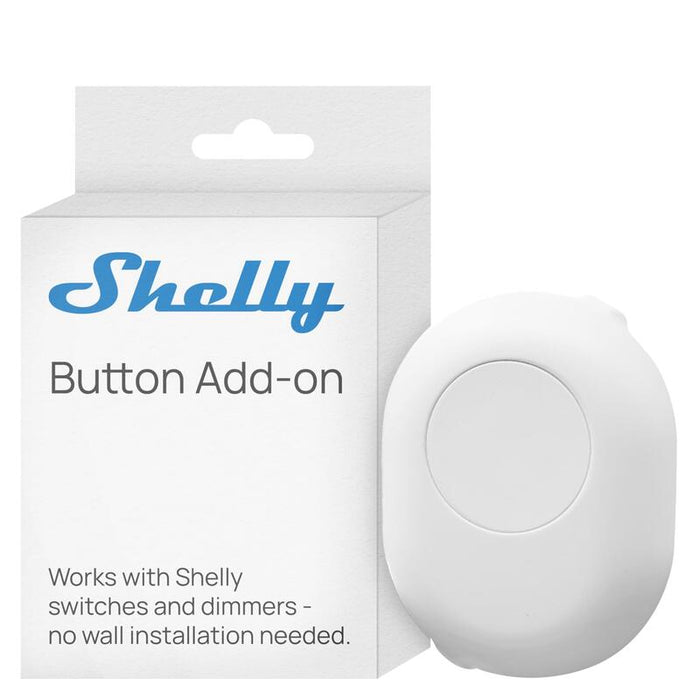 Shelly Empotrado Accesorio Button Add-On Blanco