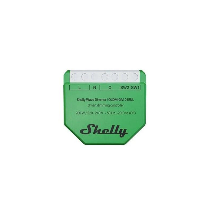 Shelly Wave Dimmer Eu Lr Controlador Inteligente De Atenuación Verde