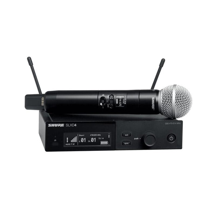 Shure Slxd24e/Sm58-G59 Sistema Para Micrófono Inalámbrico