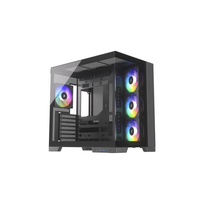Silentware View A-Rgb  (Negro, Tempered Glass X2) Viewnegro