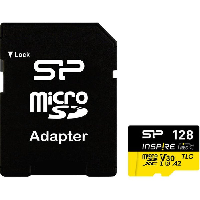 Silicon Power Inspire 128gb Tlc, R W 170 150 Mb S, Ddr200, V30, A2, Uhs-I U1