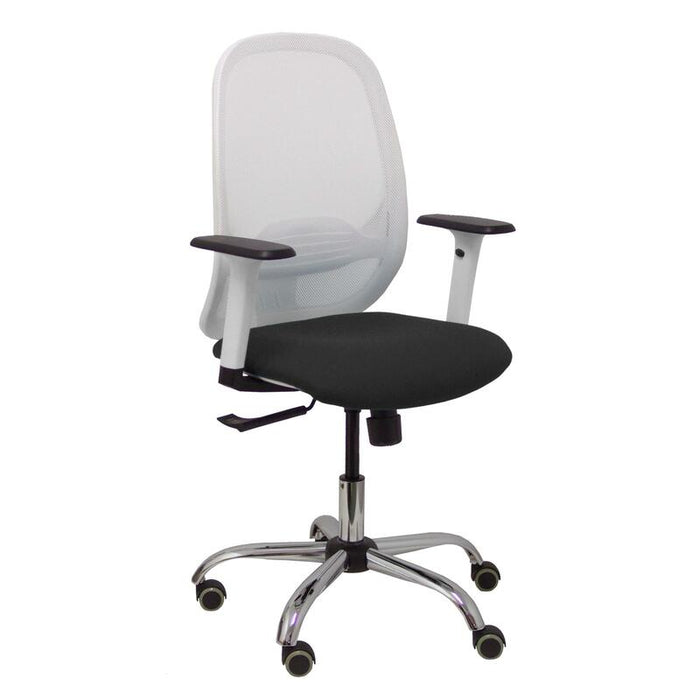 Silla Cilanco Blanca Malla Blanca Asiento Bali Neg