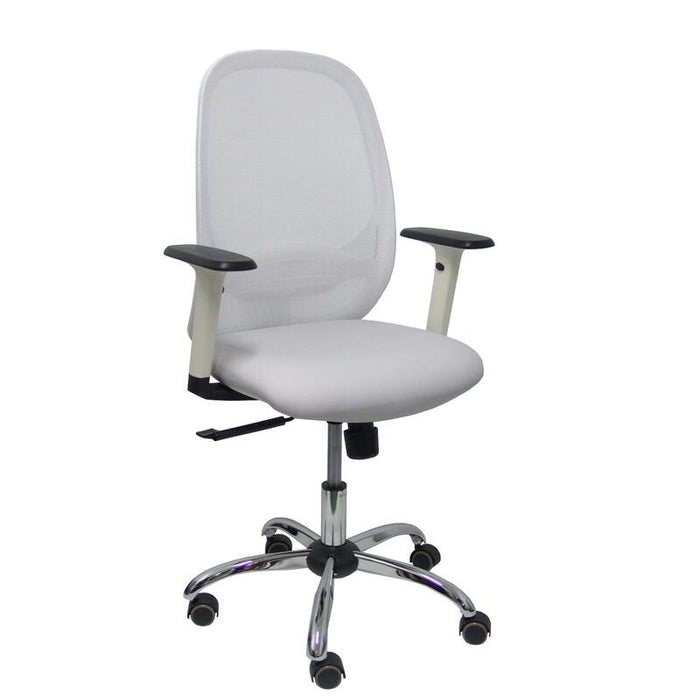 Silla Cilanco Blanca Malla Blanca Asto Similpiel G