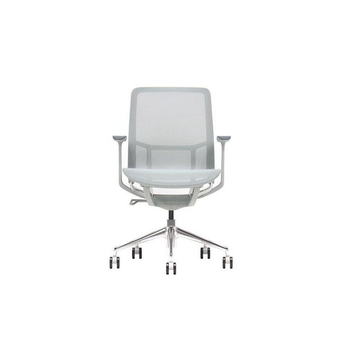 Silla De Oficina  Cromad Gama Sense Elegance  Piston De Gas De Grado 4 - Respaldo Ergonomico - Malla Elastica 3d