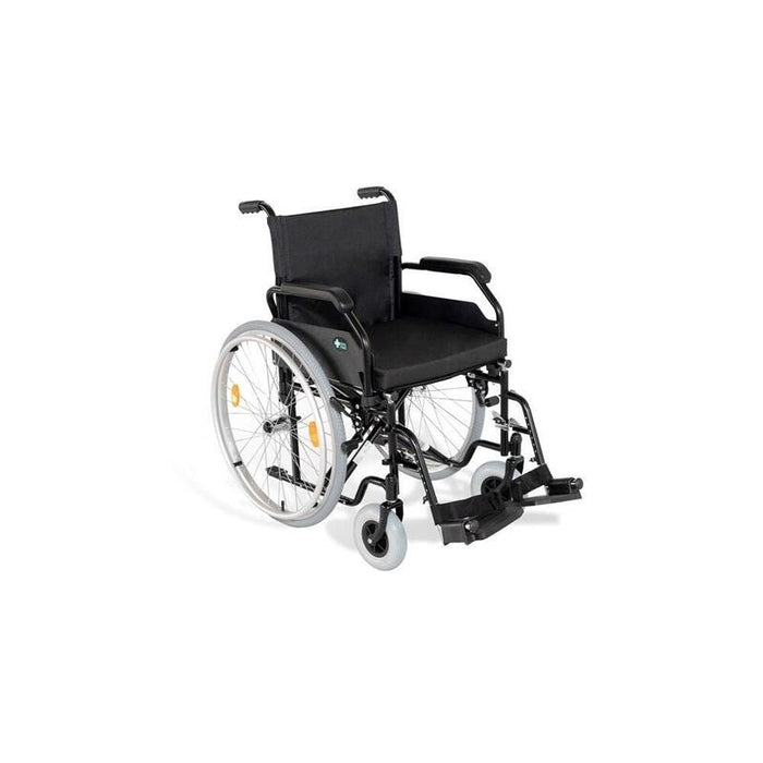 Silla De Ruedas De Acero Rf-1 Cruiser Negra 48cm
