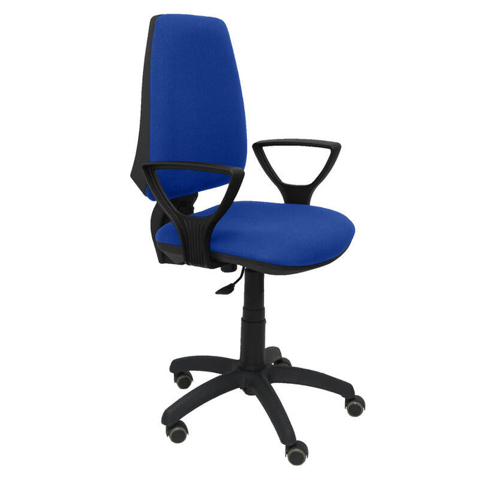 Silla Elche Cp Bali Azul Brazos Fijos Ruedas De P