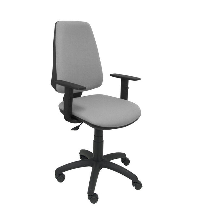 Silla Elche Cp Bali Gris Claro Brazos Regulables