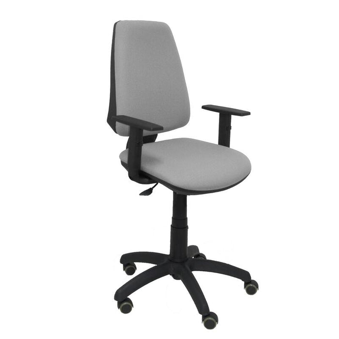Silla Elche Cp Bali Gris Claro Brazos Regulables