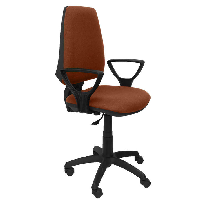 Silla Elche Cp Bali Marrón Brazos Fijos