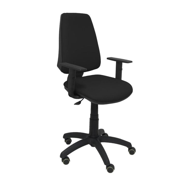 Silla Elche Cp Bali Negro Brazos Regulables Rueda