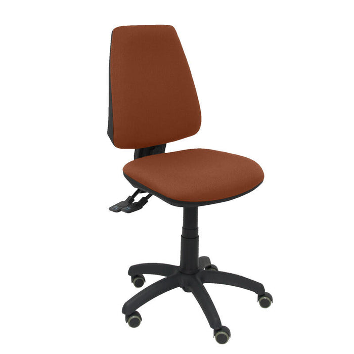 Silla Elche S Bali Marrón Ruedas De Parquet