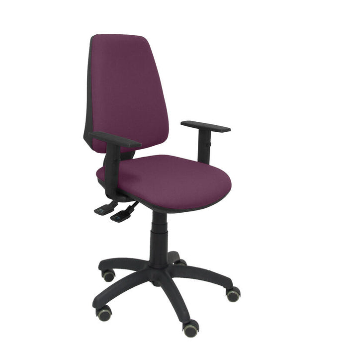 Silla Elche S Bali Morado Brazos Regulables Rueda