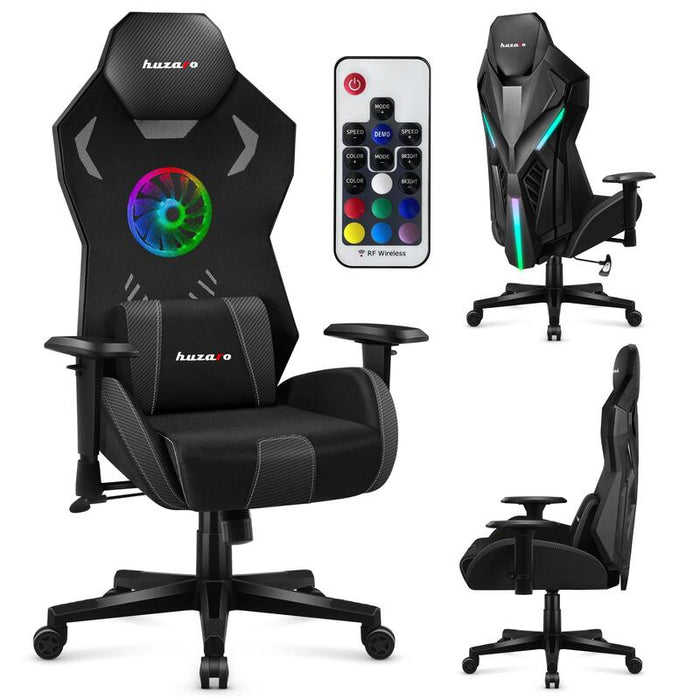 Silla Gaming Huzaro Combat 7.6 Rgb Black