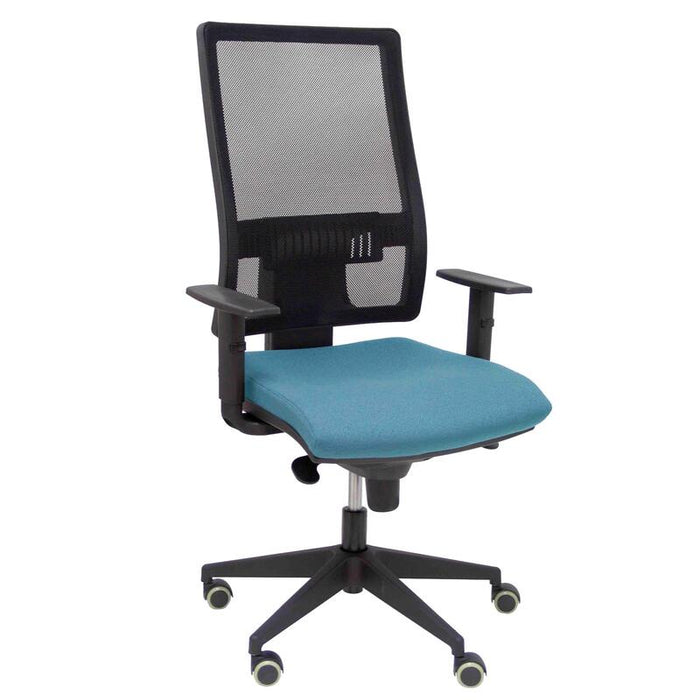 Silla Horna Bali Azul Claro Brazos Regulables