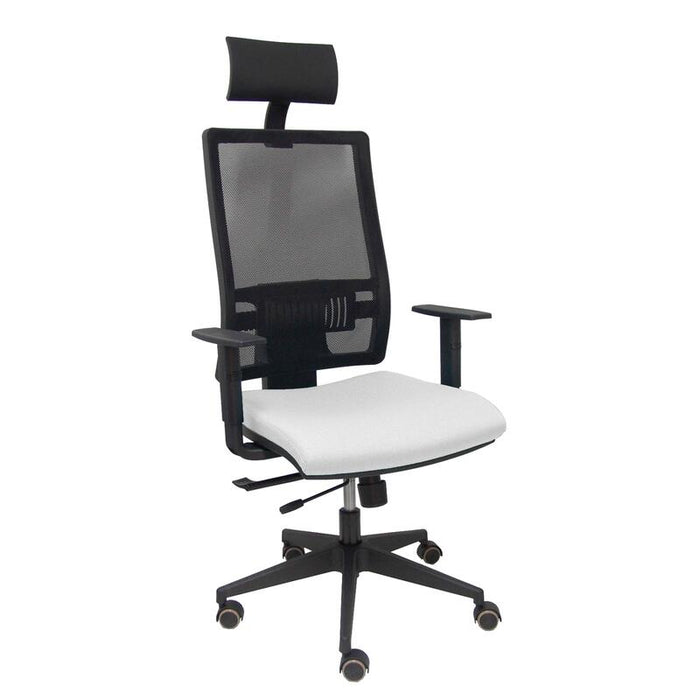 Silla Horna Traslack Bali Blanco Brazos Regulables