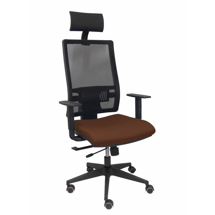 Silla Horna Traslack Bali Marron Brazos Regulables