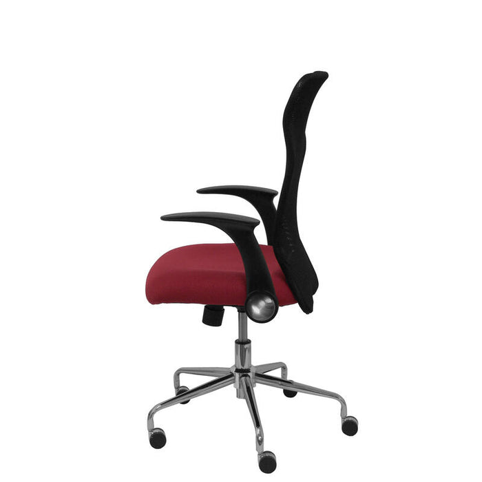 Silla Minaya Respaldo Malla Negro Asiento Bali Gr
