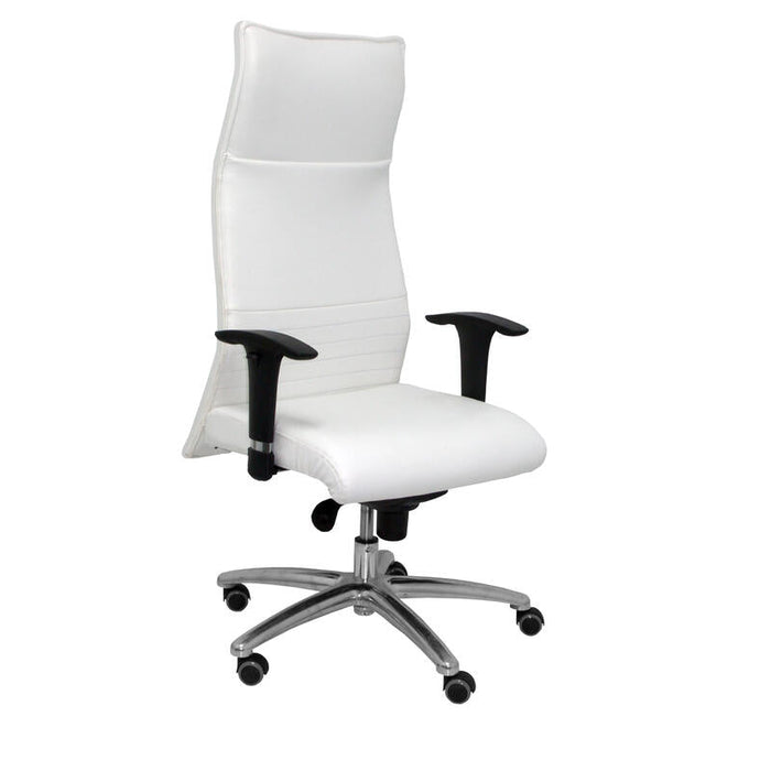Sillon Albacete Xl Similpiel Blanco Hasta 160kg