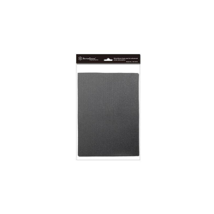 Silverstone 4 Mm De Grosor, Paquete De 2, Negro Pieza De La Caja Del Ordenador - Negro
