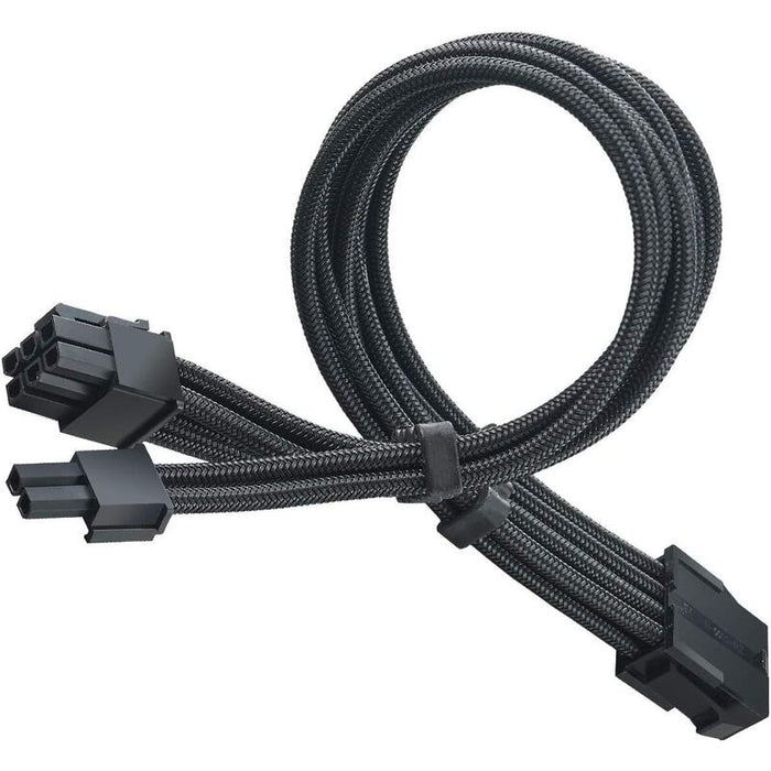 Silverstone Sst-Pp07e-Pcib - Cable Extensor Enfundado 25cm 8pines A Pci-E 6+2