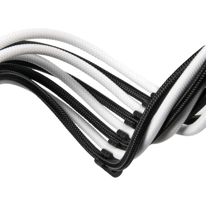 Silverstone Technology Sst-Pp07e-Mbb - Cable Extensor Enfundado 30cm Placa Base 24pines