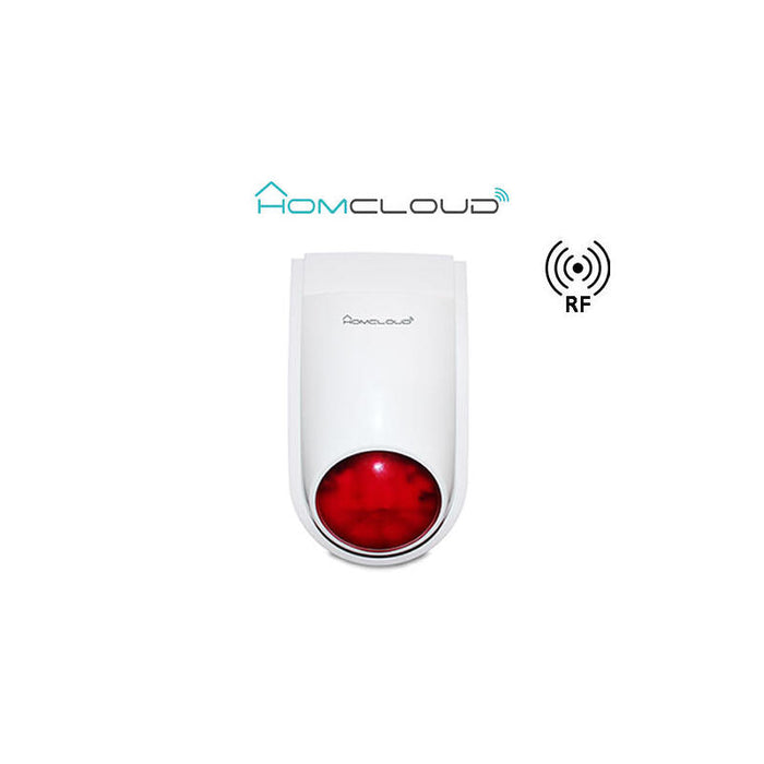 Sirena De Luz De Radiofrecuencia Para Exteriores Homcloud