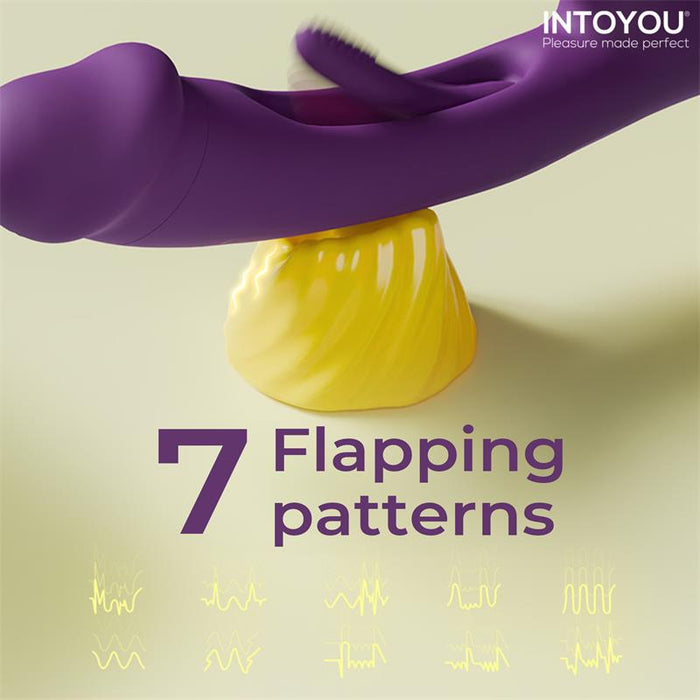 Siter Vibrador Con Lengua Movimiento Flipping Y Bola Golpeteo