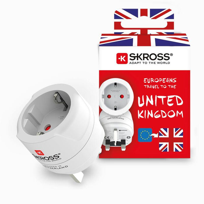Skross Adaptador Europe To United Kingdom