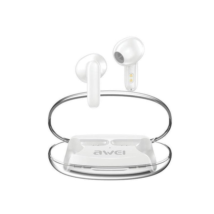 Sluchawki Bluetooth 5.3 T85 Enc Tws Biale