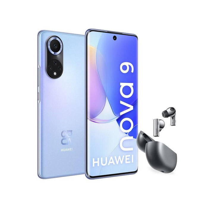Huawei Nova 9 4g Smartphone Sim Doble Ram 8 Gb / Memoria Interna 128 Gb Pantalla Oled 6.57" 2340 X 1080 Píxeles (120 Hz) 4x X Cámaras Traseras 50 Mp 8 Mp 2 Mp 2 Mp Front Camera 32 Mp Azul Estrellado