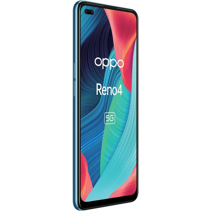 Smartphone Reacondicionado Oppo Reno 4 5g Cph2091 8gb 128gb Azul Espacial 1 Año De Garantia
