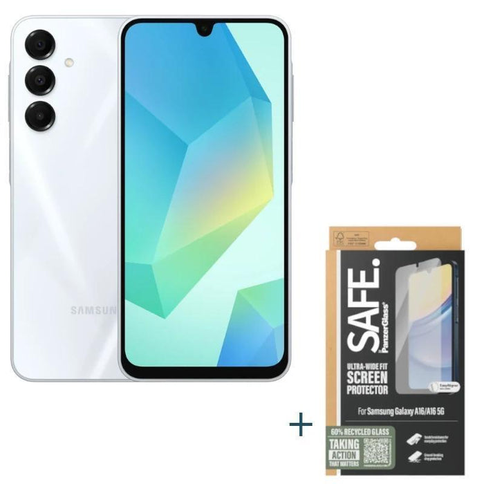 Smartphone Samsung Galaxy A16 128gb 4gb Gray+ Protector Safe