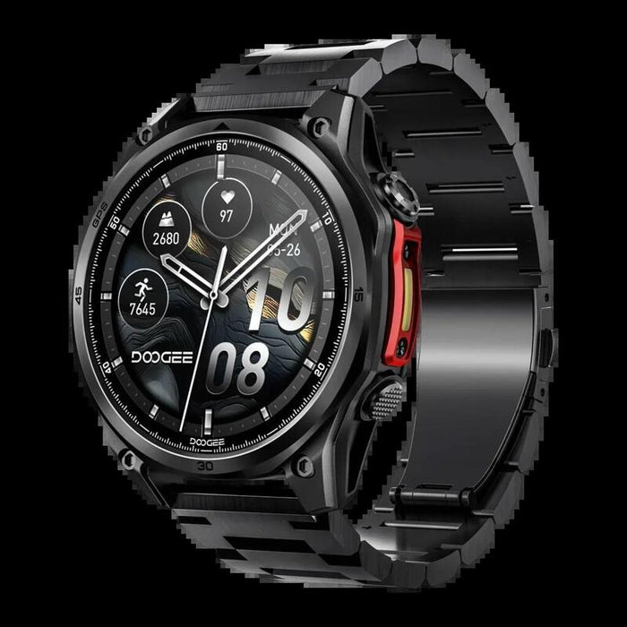 Smartwatch Doogee Anywise W1 Pro 5atm Water-Resistant  With Gps  Black